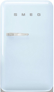 Холодильник голубого цвета в ретро стиле Smeg FAB10RPB5