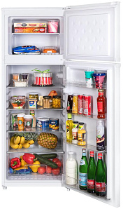 Маленький напольный холодильник Maunfeld MFF143W