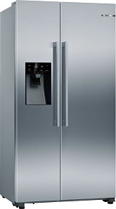Серый холодильник Bosch KAI93AIEP