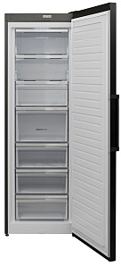 Чёрный холодильник с No Frost Korting KNFR 1837 N фото 3 фото 3