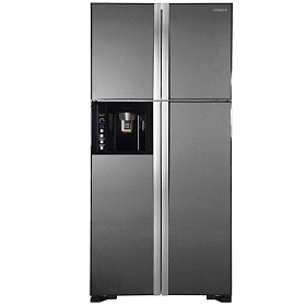 Широкий холодильник с верхней морозильной камерой HITACHI R-W722FPU1XGGR
