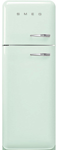 Двухкамерный зелёный холодильник Smeg FAB30LPG5