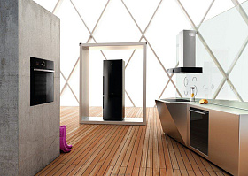Холодильник Горенье черного цвета Gorenje RK61FSY2B2 фото 3 фото 3