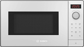 Встраиваемая белая микроволновая печь Bosch BFL523MW3