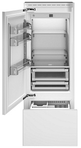 Встраиваемый холодильник с ледогенератором Bertazzoni REF755BBLPTT