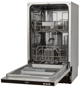Встраиваемая посудомоечная машина глубиной 45 см Hyundai HBD 440 фото 4 фото 4