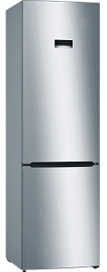 Серебристый холодильник Bosch KGE39XL21R