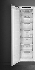Встроенный холодильник со скользящим креплением Smeg S8F174NE фото 3 фото 3
