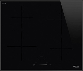 Черная индукционная варочная панель Smeg SI4642B