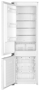Встраиваемый узкий холодильник Ascoli ADRF 225 WBI