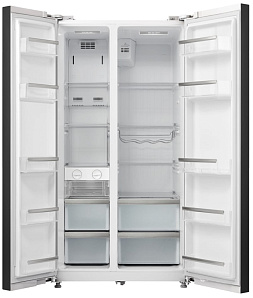 Холодильник с двумя дверями и морозильной камерой Korting KNFS 91797 GW фото 2 фото 2
