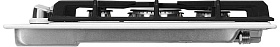 Газовая варочная панель с чугунными решетками Kuppersberg FS 604 W Silver фото 4 фото 4
