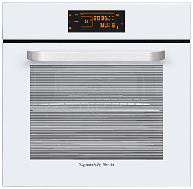 Электрический встраиваемый белый духовой шкаф 60 см Zigmund & Shtain EN 133.512 W