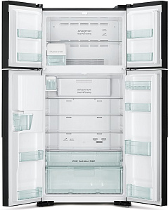Серый холодильник HITACHI R-W 662 PU7X GGR фото 4 фото 4