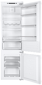 Встраиваемый узкий холодильник Maunfeld MBF193NFFW фото 2 фото 2