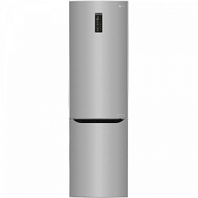 Серебристый холодильник LG GW-B499SMFZ