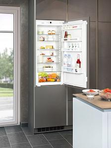 Белый холодильник Liebherr SBS 33I2 фото 2 фото 2