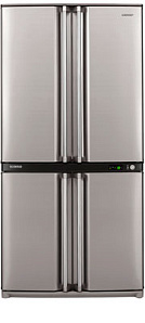 Холодильник  с зоной свежести Sharp SJ-F 95 STSL