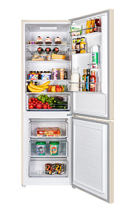Бежевый холодильник Maunfeld MFF185SFBG