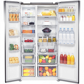 Холодильник с дисплеем Samsung RS 552NRUA9M