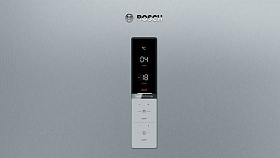 Двухкамерный серебристый холодильник Bosch KGN39VL17R фото 4 фото 4