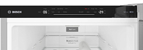 Двухкамерный черный холодильник Bosch KGN39LB32R фото 3 фото 3