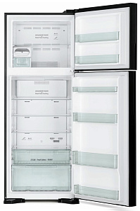 Двухкамерный холодильник  no frost Hitachi R-VG 542 PU7 GBK фото 3 фото 3
