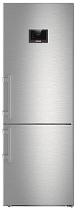 Серебристые двухкамерные холодильники Liebherr Liebherr CBNPes 5758 фото 3 фото 3