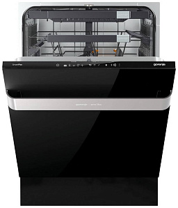 Чёрная посудомоечная машина 60 см Gorenje GV 60 ORAB