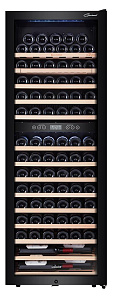 Мульти температурный винный шкаф LIBHOF GMD-83 slim Black фото 2 фото 2