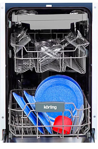 Чёрная посудомоечная машина Korting KDI 4550 фото 2 фото 2