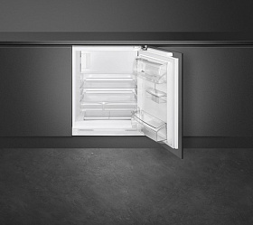 Встраиваемые мини холодильники с морозильной камерой Smeg U8C082DF фото 3 фото 3