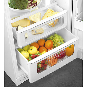 Холодильник  шириной 60 см Smeg FAB30RWH5 фото 4 фото 4