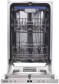 Встраиваемая узкая посудомоечная машина DeLonghi DDW06S Granate platinum фото 2 фото 2