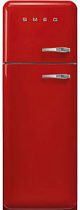 Красный холодильник в стиле ретро Smeg FAB30LRD5