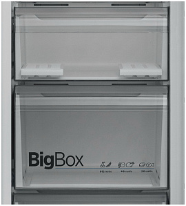 Серый холодильник Scandilux FS711Y02 S фото 4 фото 4