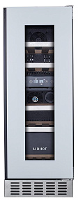 Винный шкаф 30 см LIBHOF CFD-17 white фото 2 фото 2