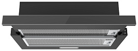 Чёрная вытяжка Midea MH60P450GB