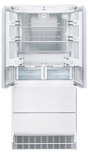 Большой встраиваемый холодильник с большой морозильной камерой Liebherr ECBN 6256 фото 3 фото 3