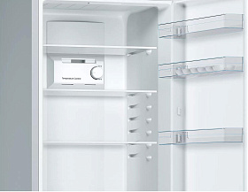 Двухкамерный серебристый холодильник Bosch KGN36NL306 фото 2 фото 2