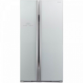 Серый холодильник HITACHI R-S702PU2GS