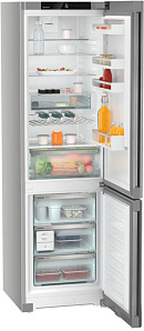 Серебристые двухкамерные холодильники Liebherr Liebherr CNsfd 5723