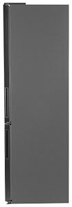 Двухкамерный серый холодильник Hyundai CC3095FIX нержавеющая сталь фото 4 фото 4