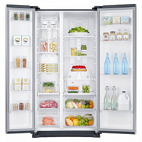 Холодильник с дисплеем Samsung RS 57K4000 SA/WT