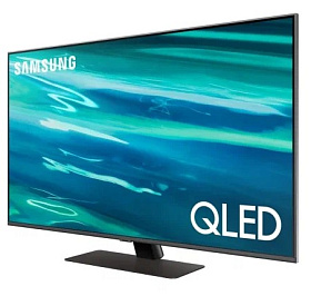 Телевизор Samsung QE55Q80BAUXCE 55" (140 см) 2022 серый