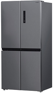 Серый холодильник Hyundai CM4505FV нерж сталь фото 2 фото 2