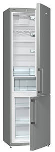 Серебристый холодильник Gorenje RK6201FX