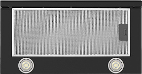 Встраиваемая чёрный вытяжка Maunfeld TS Touch 50 Glass Black фото 2 фото 2