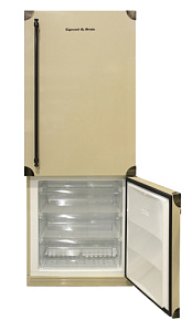 Бежевый холодильник шириной 70 см Zigmund & Shtain FR 10.1857 X фото 3 фото 3