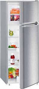 Серебристые двухкамерные холодильники Liebherr Liebherr CTel 2531 фото 2 фото 2